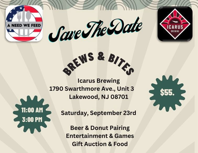Brews & Bites Fundraiser – Save The Date!