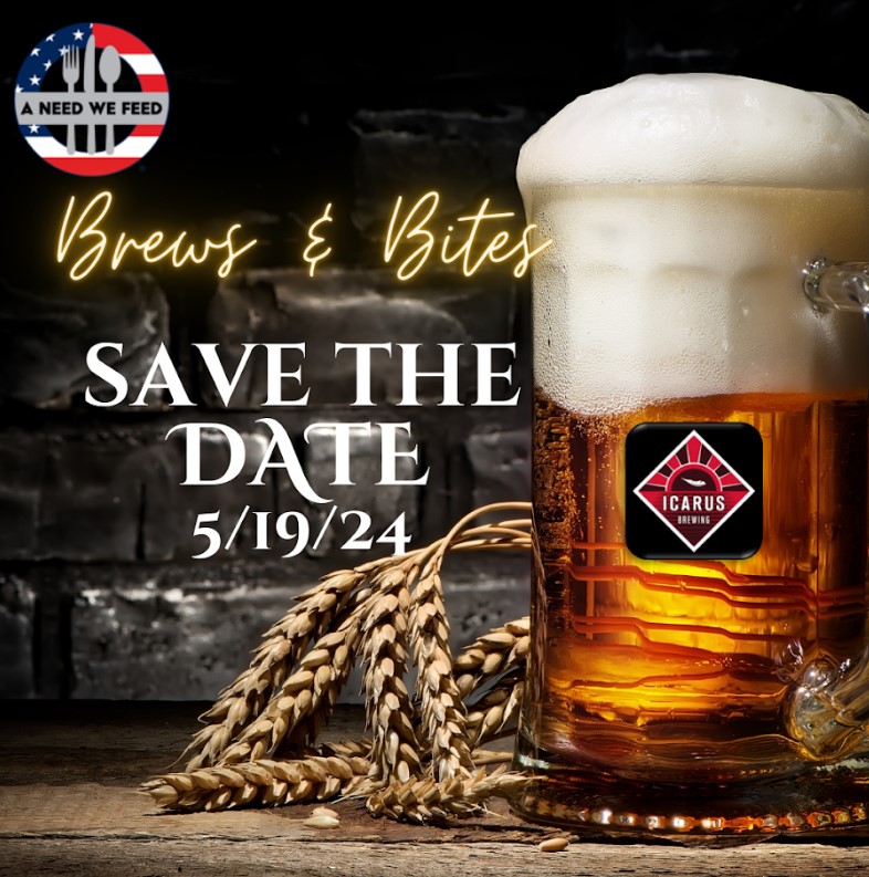 Brews & Bites Fundraiser May 19, 2024 – Save The Date!