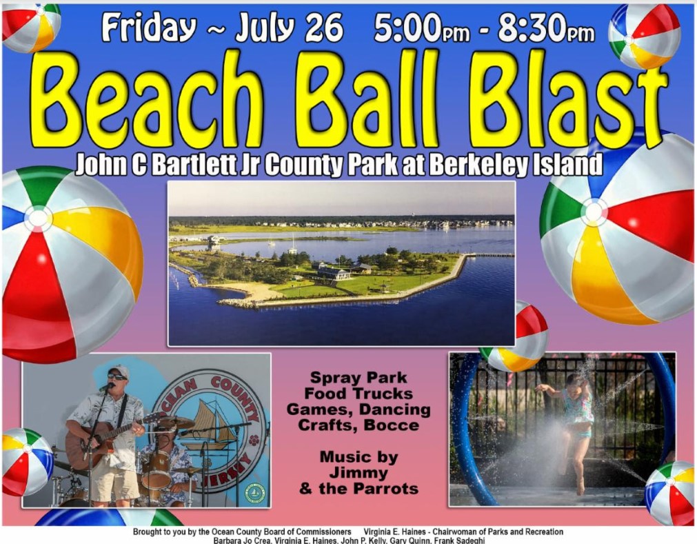 Join Us at the 12th Annual Beach Ball Blast in Bayville on July 26 – A Free Summer Festival Event!