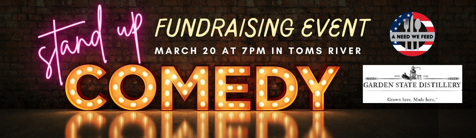 fundraising event comedy show toms river new jersey