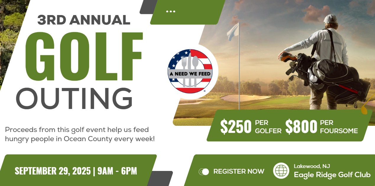 Join Us for A Need We Feed’s 3rd Annual Golf Outing