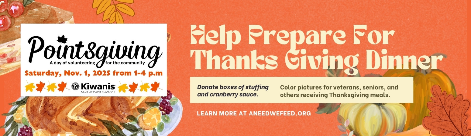 pointsgiving ocean county non profit donations