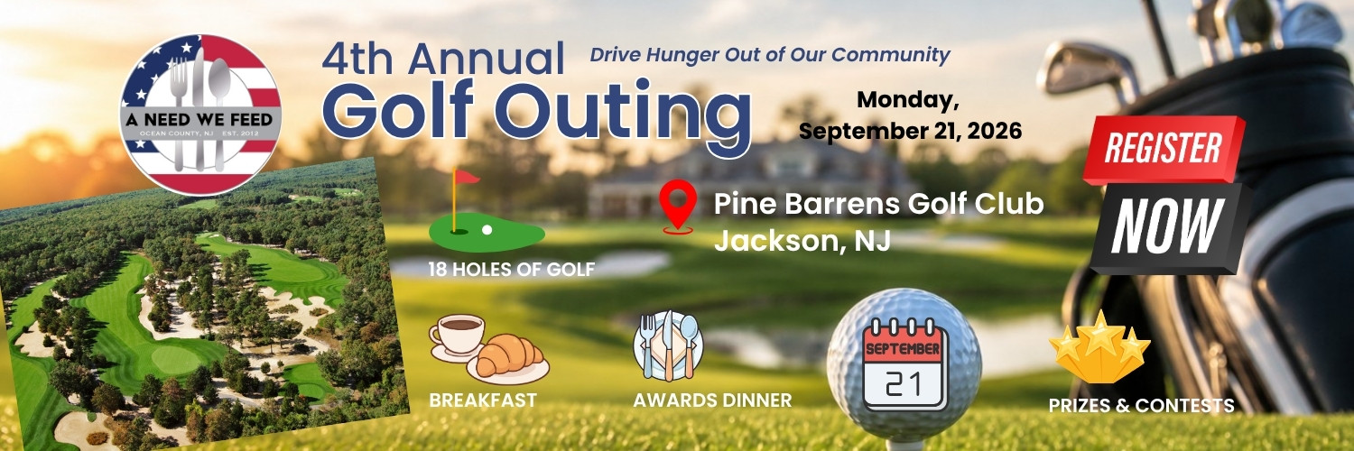 September 2026 charity golf outing fundraiser in ocean county new jersey